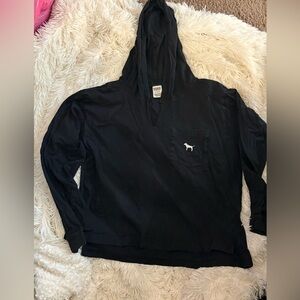 PINK Victoria's Secret Black Hoodie